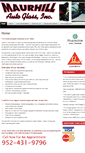 Mobile Screenshot of maurhillglass.com